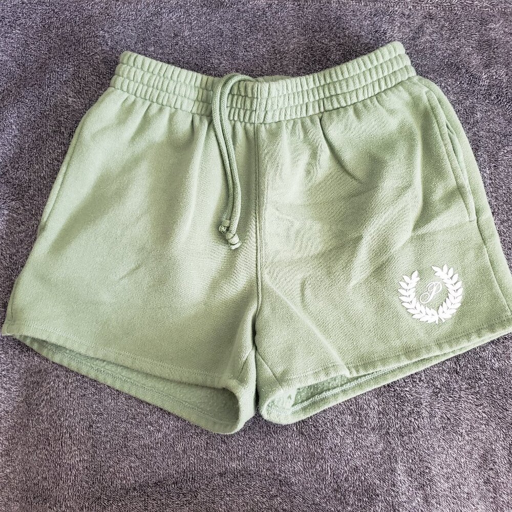 VICTORIA'S SECRET PINK IVY FLEECE RELAXED SHORTS SIZE XS